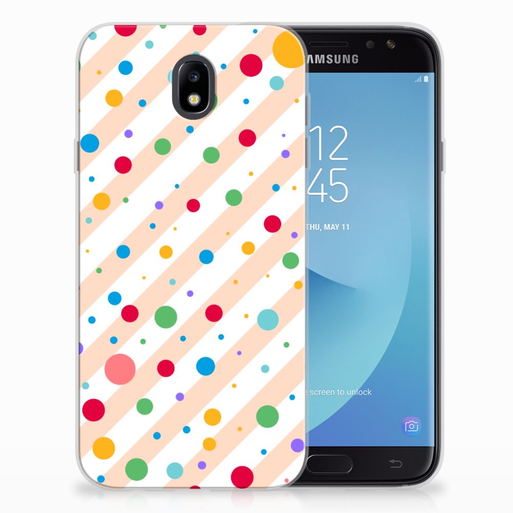 Samsung Galaxy J7 2017 | J7 Pro TPU Hoesje Design Dots