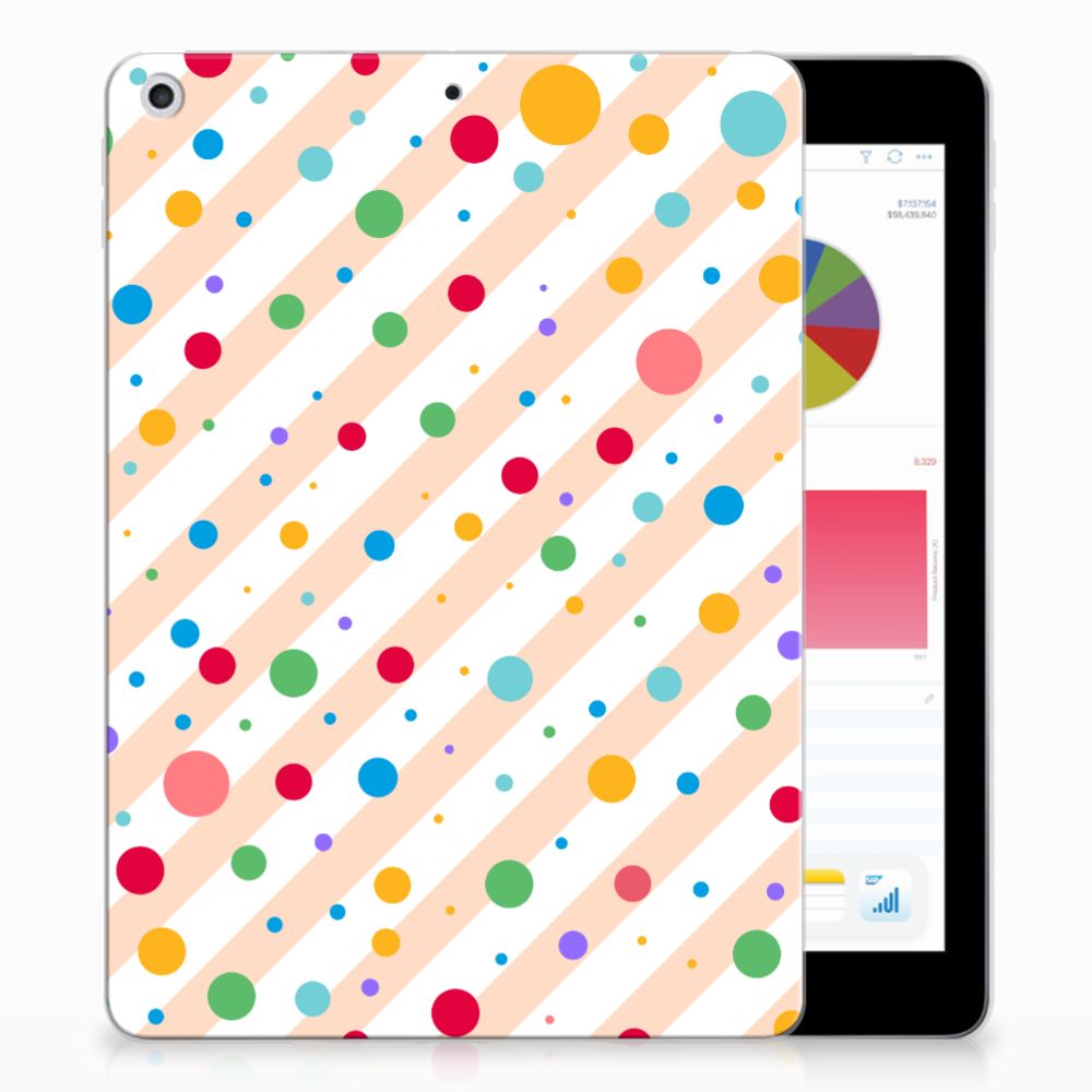 Apple iPad 9.7 2018 | 2017 Tablethoesje Design Dots