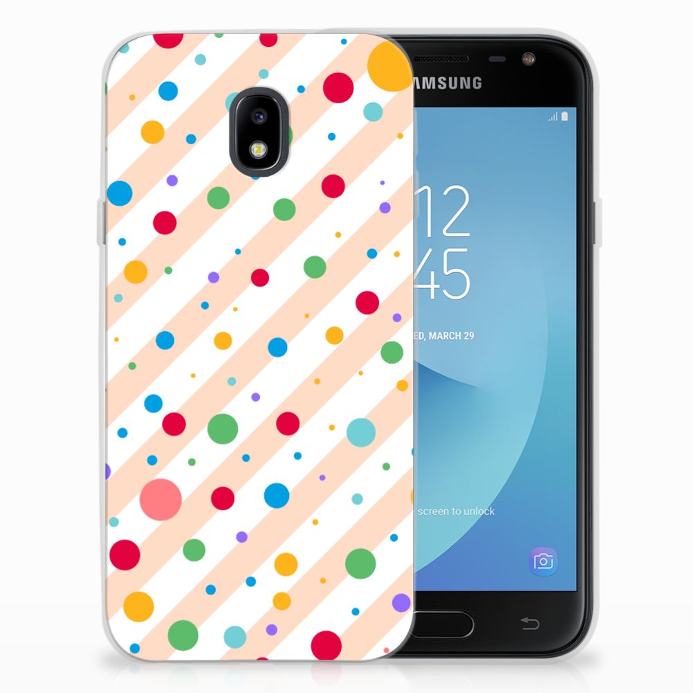 Samsung Galaxy J3 2017 TPU bumper Dots