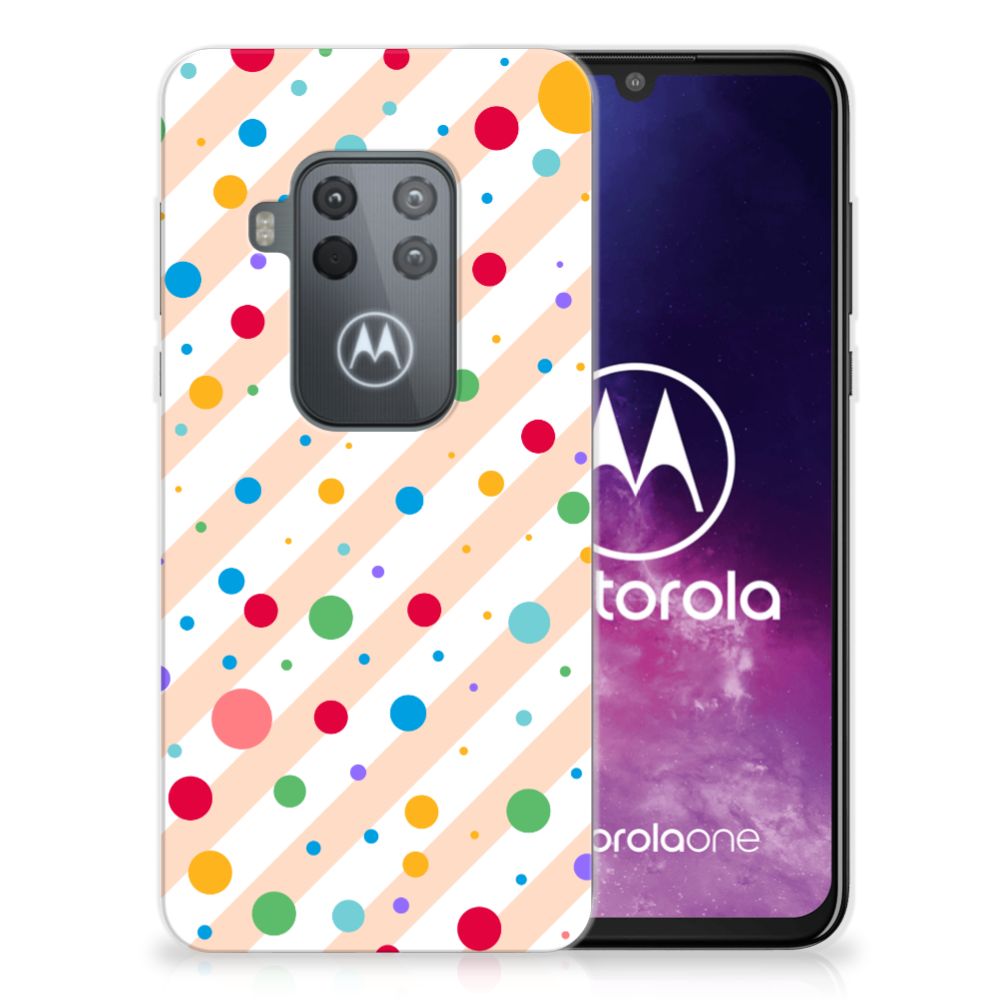 Motorola One Zoom TPU bumper Dots