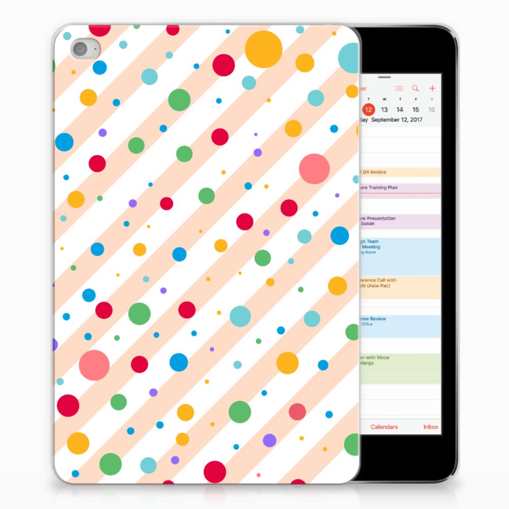 Apple iPad Mini 4 Tablethoesje Design Dots