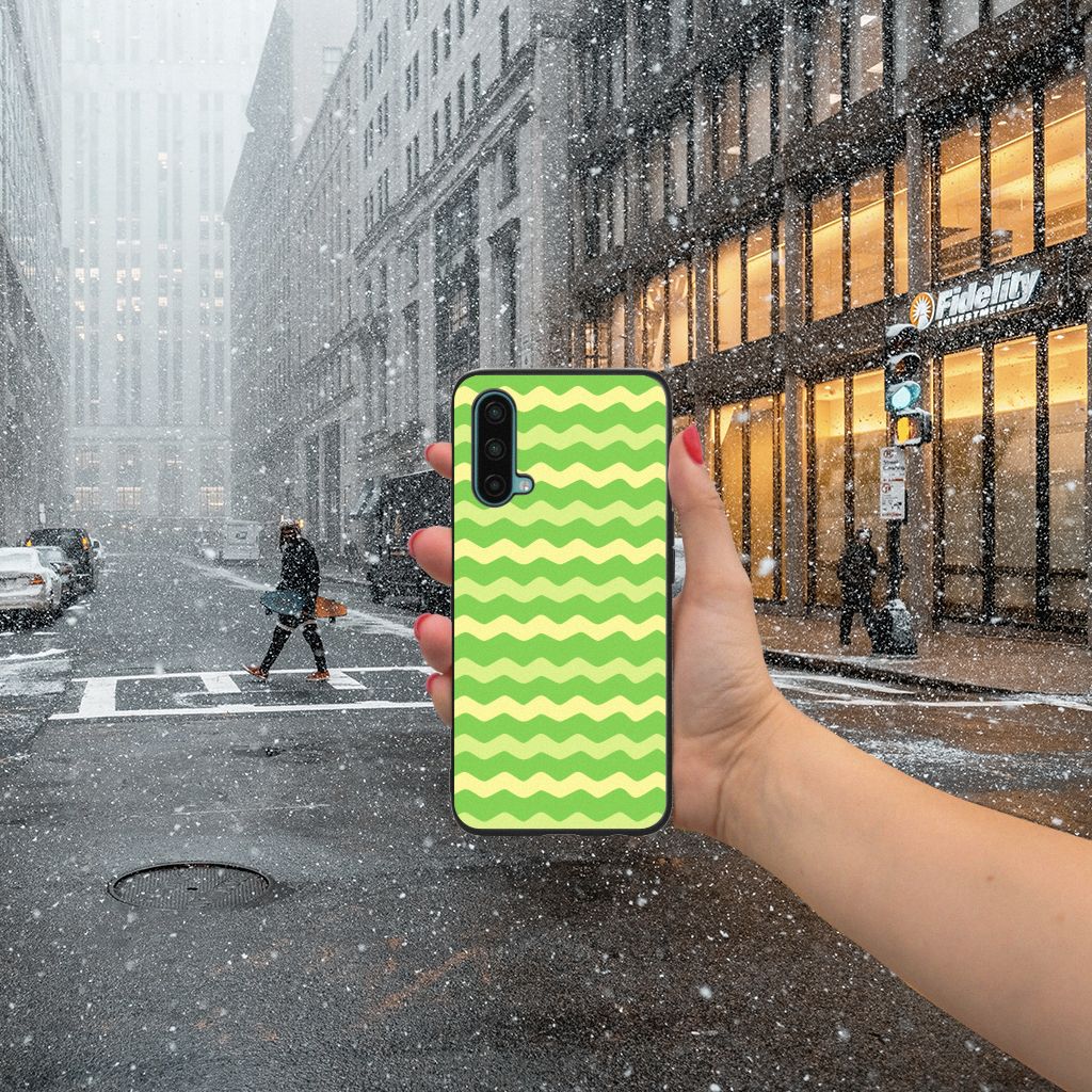 OnePlus Nord CE 5G Back Case Waves Green