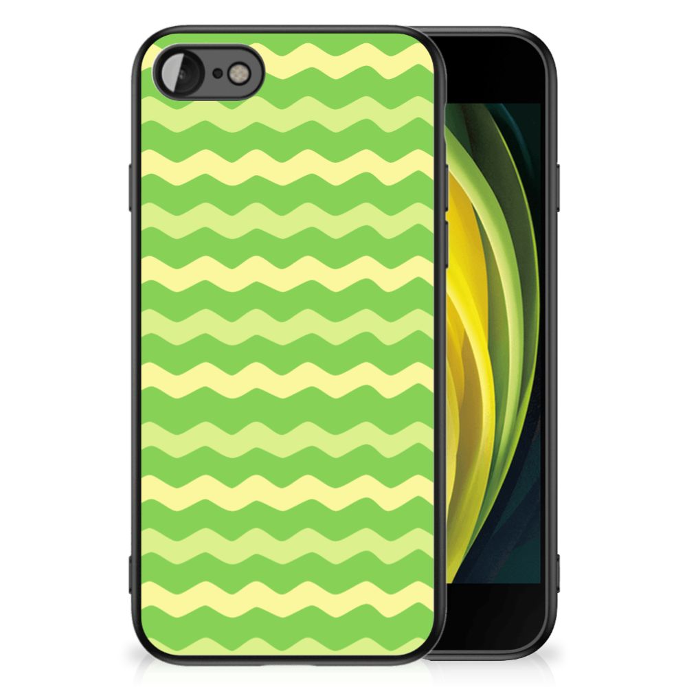 iPhone SE 2022 | SE 2020 | 7/8 Back Case Waves Green