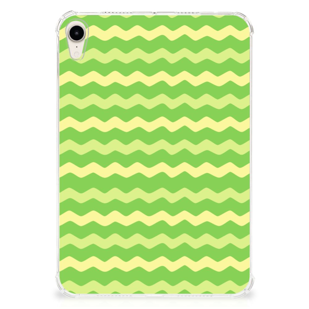 Apple iPad mini 6 (2021) Hippe Hoes Waves Green