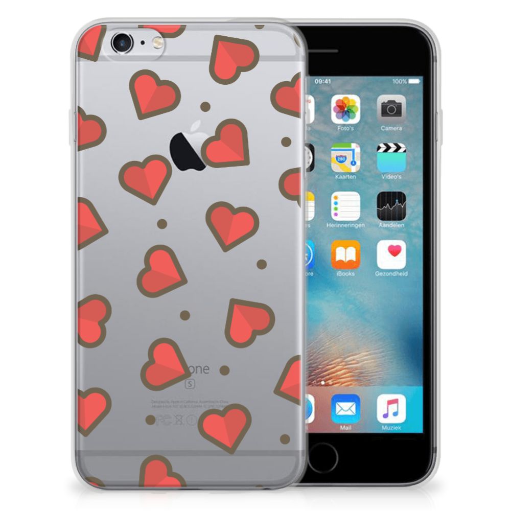 Apple iPhone 6 | 6s TPU Hoesje Design Hearts