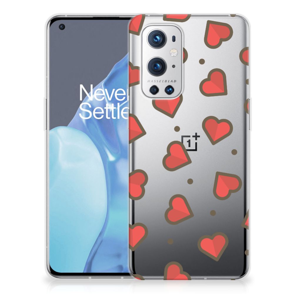 OnePlus 9 Pro TPU bumper Hearts