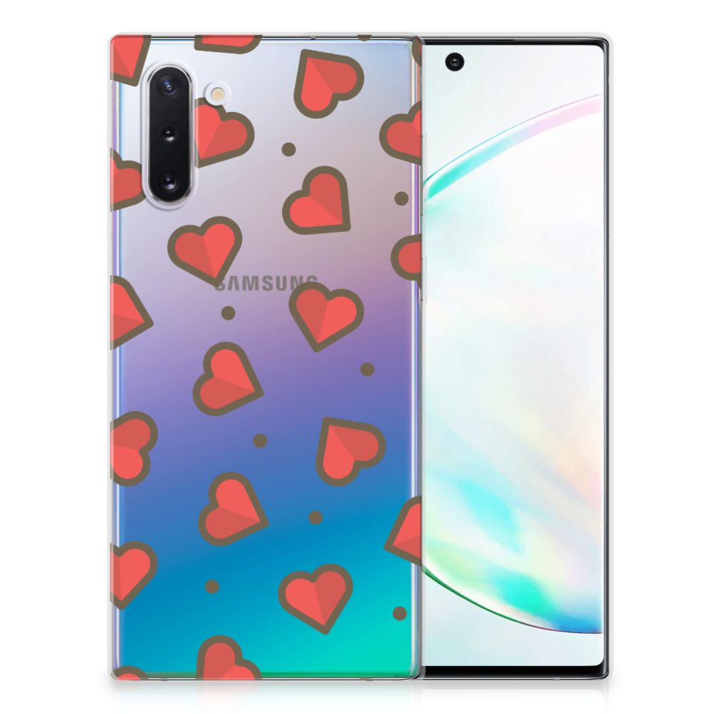 Samsung Galaxy Note 10 TPU bumper Hearts