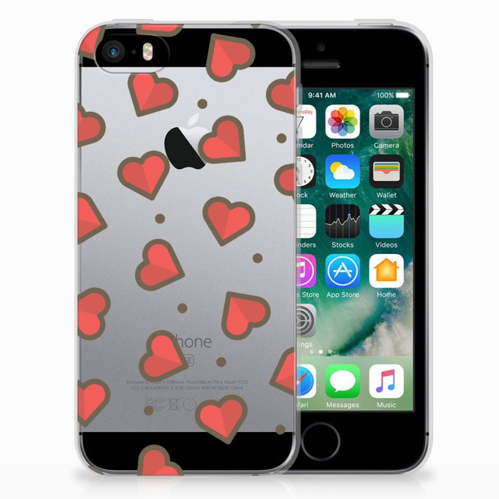Apple iPhone SE | 5S TPU bumper Hearts