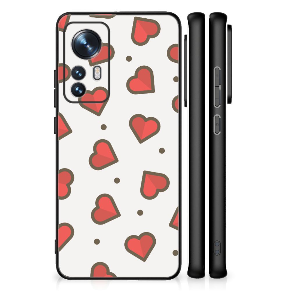 Xiaomi 12 | 12X Back Case Hearts