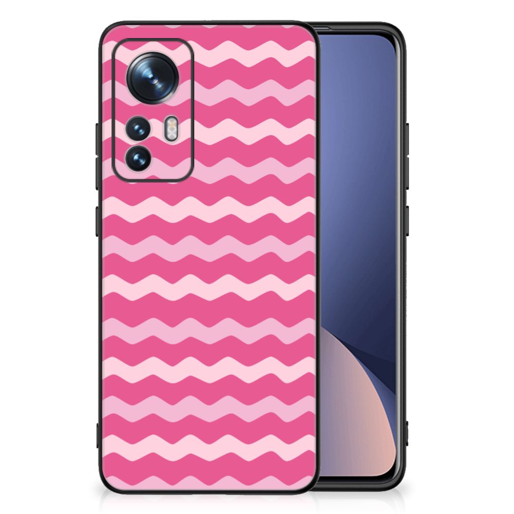 Xiaomi 12 | 12X Back Case Waves Pink