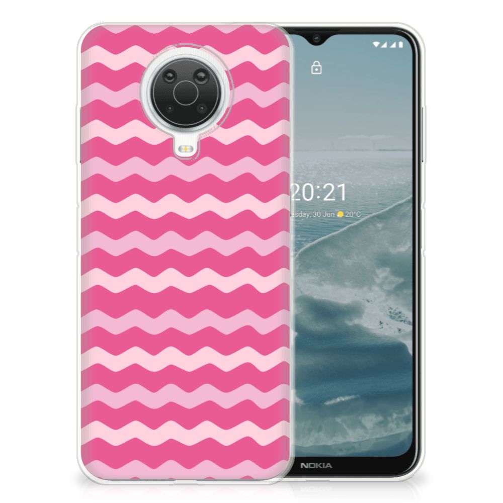 Nokia G20 | G10 TPU bumper Waves Pink