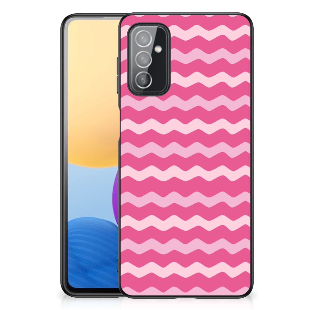Samsung Galaxy M52 Back Case Waves Pink