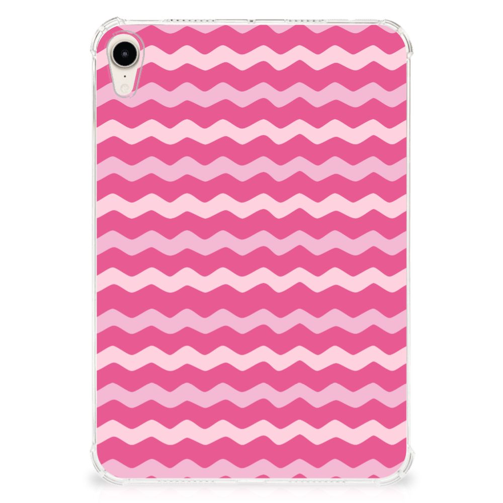 Apple iPad mini 6 (2021) Hippe Hoes Waves Pink
