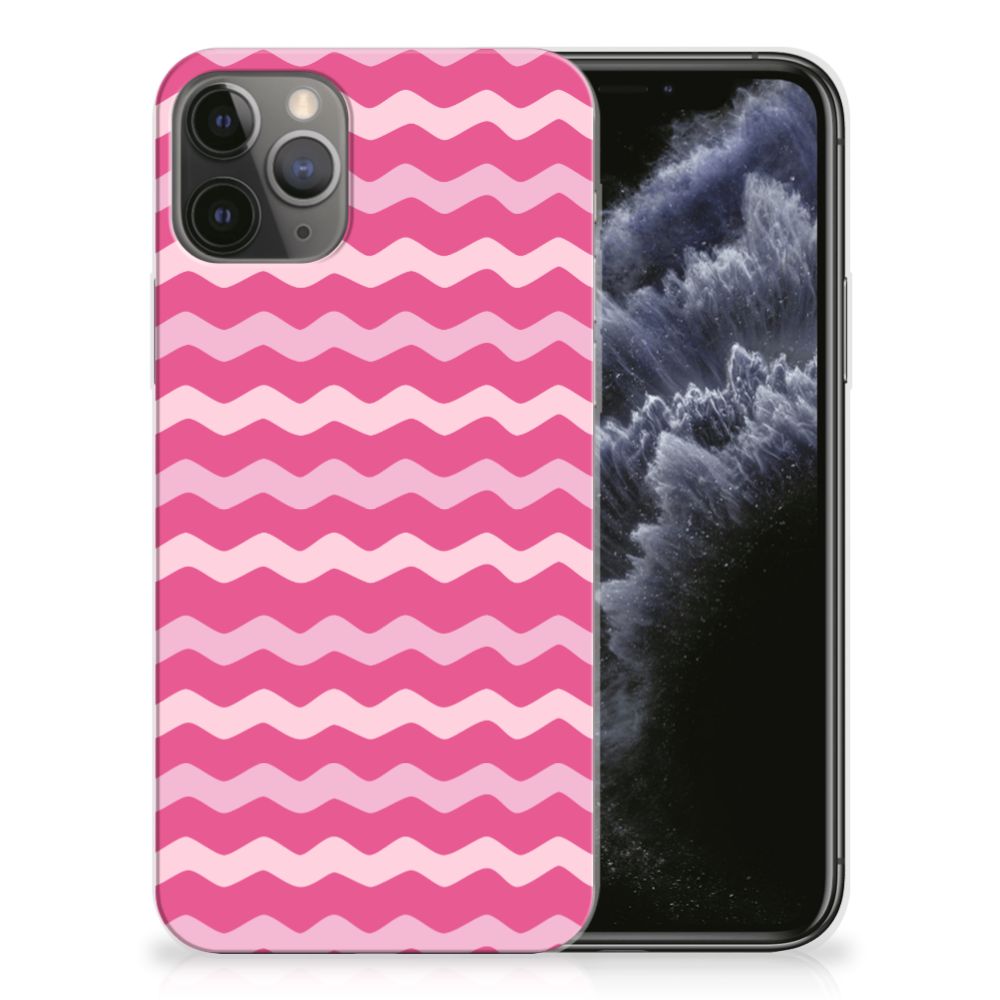Apple iPhone 11 Pro TPU bumper Waves Pink