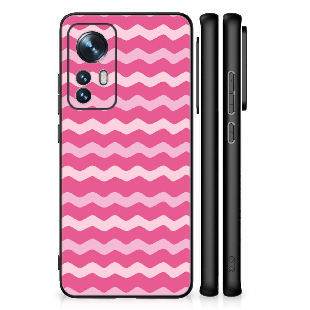 Xiaomi 12 | 12X Back Case Waves Pink