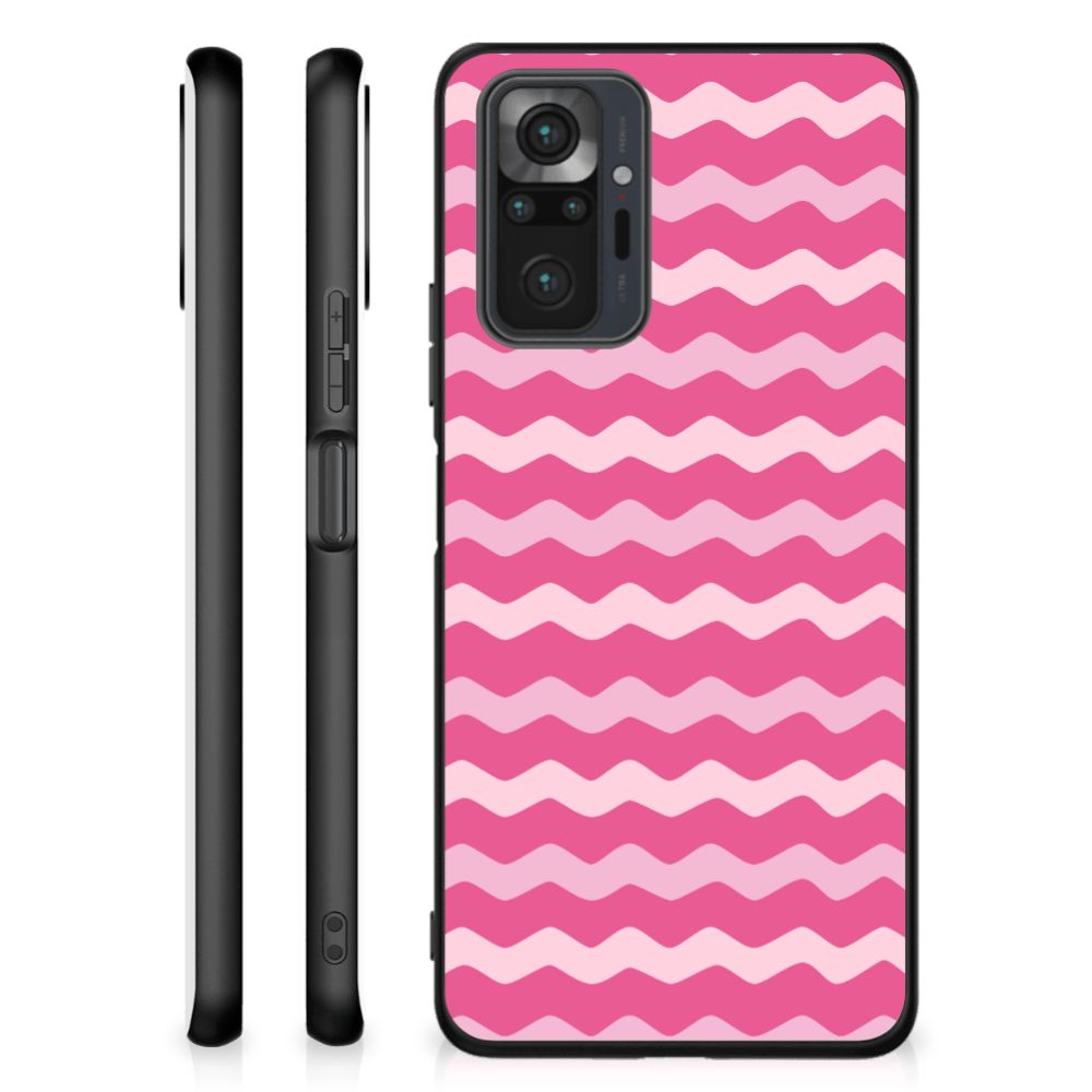 Xiaomi Redmi Note 10 Pro Back Case Waves Pink