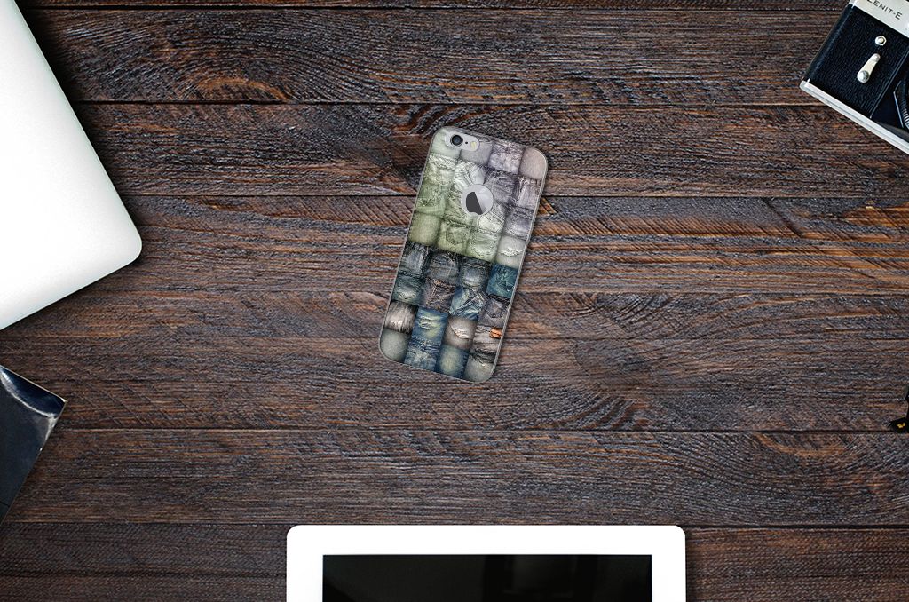 Silicone Back Cover Apple iPhone 6 Plus | 6s Plus Spijkerbroeken