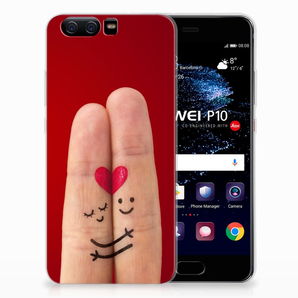 Huawei P10 Silicone Back Cover Liefde - Origineel Romantisch Cadeau