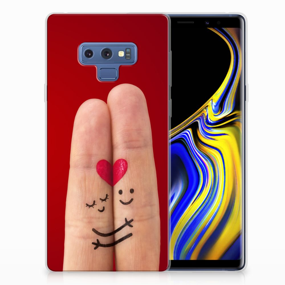 Samsung Galaxy Note 9 Silicone Back Cover Liefde - Origineel Romantisch Cadeau