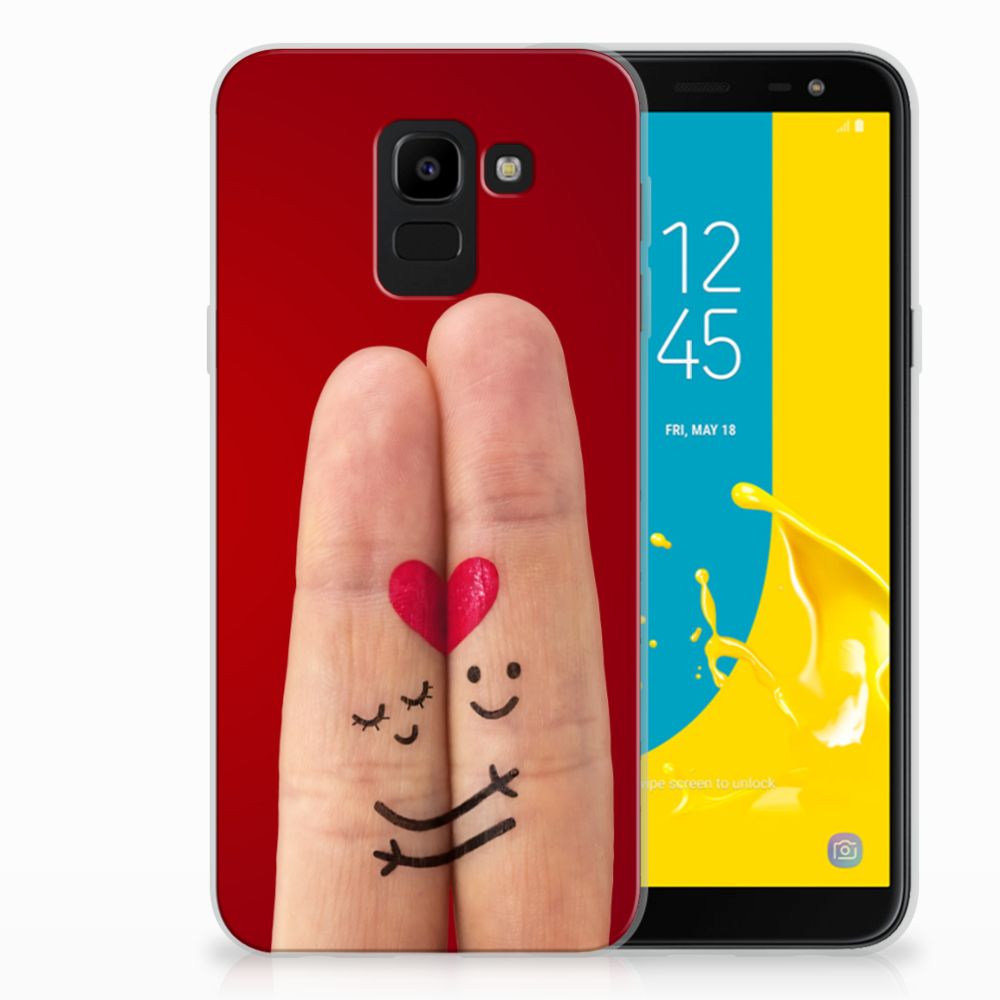 Samsung Galaxy J6 2018 Uniek TPU Hoesje Liefde