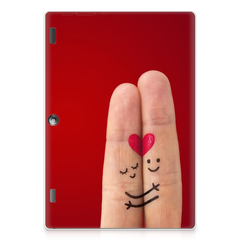 Lenovo Tab 10 | Tab 2 A10-30 Leuke Siliconen Hoes Liefde - Origineel Romantisch Cadeau