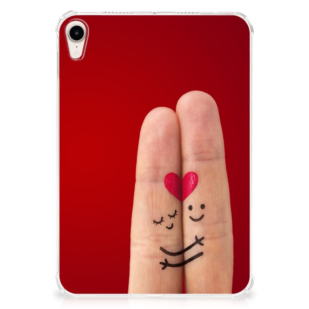 Apple iPad mini 6 (2021) Leuke Siliconen Hoes Liefde Origineel Romantisch Cadeau