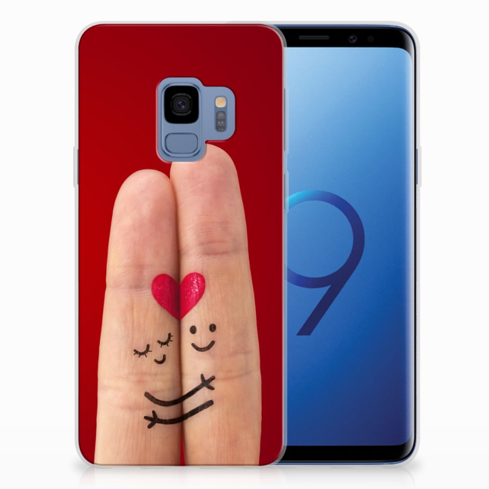 Samsung Galaxy S9 Silicone Back Cover Liefde - Origineel Romantisch Cadeau