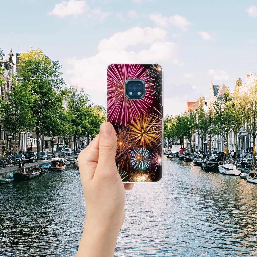 Nokia XR20 Silicone Back Cover Vuurwerk