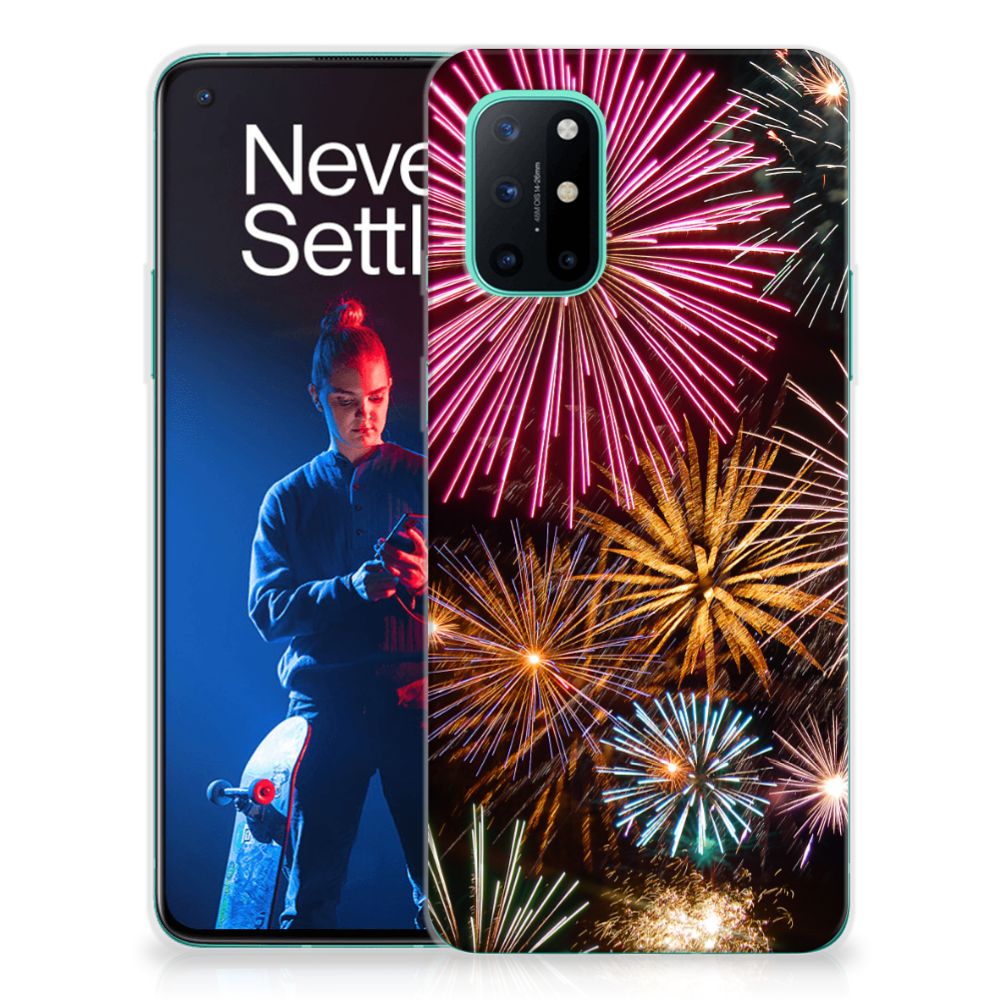 OnePlus 8T Silicone Back Cover Vuurwerk
