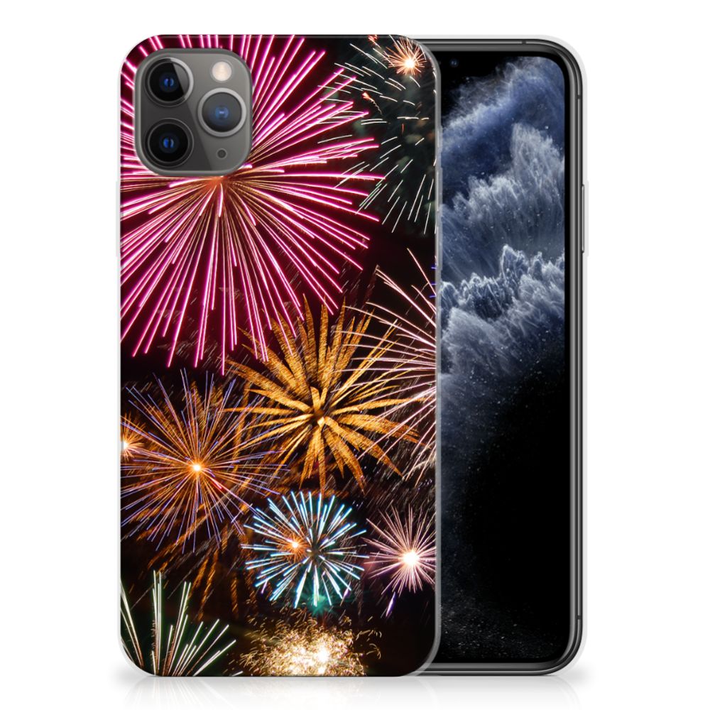 Apple iPhone 11 Pro Max Silicone Back Cover Vuurwerk