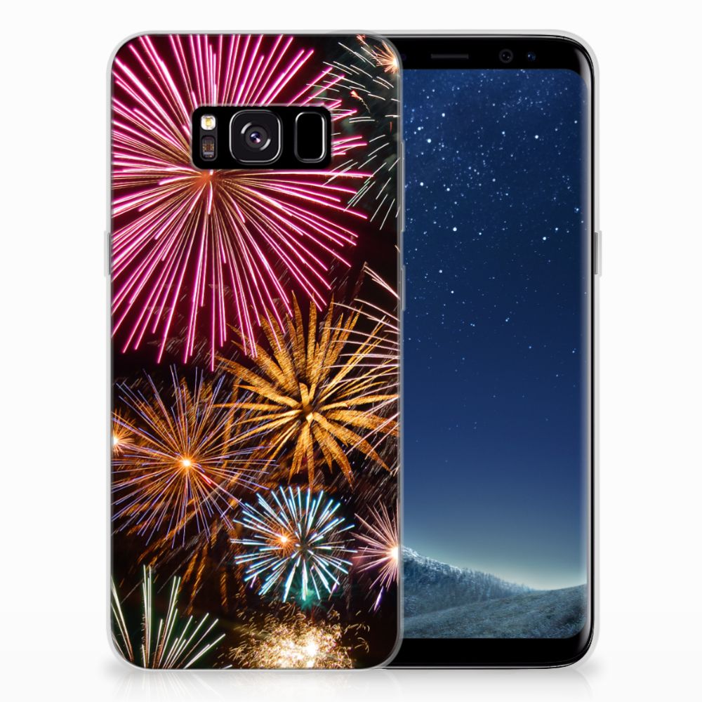 Samsung Galaxy S8 Silicone Back Cover Vuurwerk