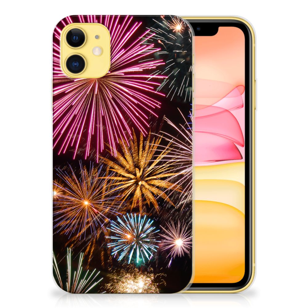Apple iPhone 11 Silicone Back Cover Vuurwerk