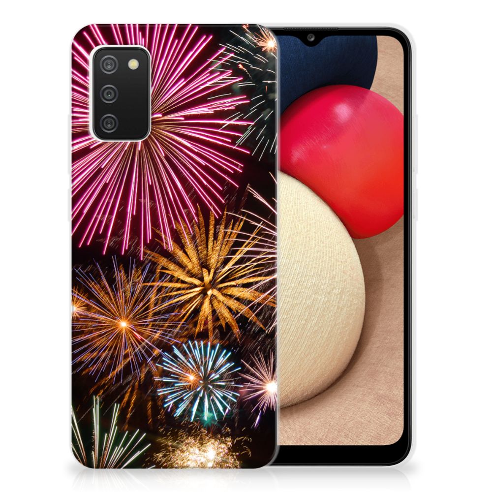Samsung Galaxy A02s Silicone Back Cover Vuurwerk