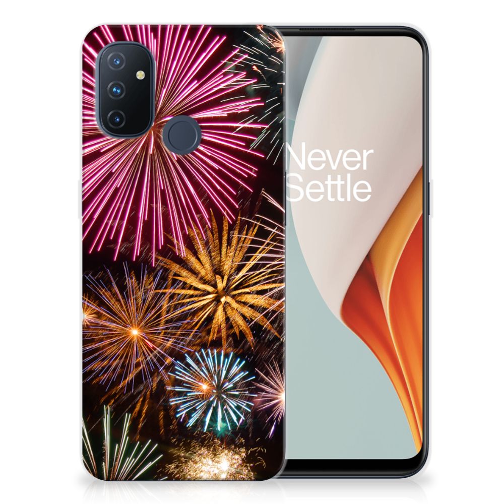 OnePlus Nord N100 Silicone Back Cover Vuurwerk