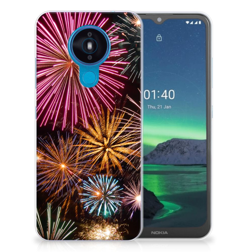 Nokia 1.4 Silicone Back Cover Vuurwerk