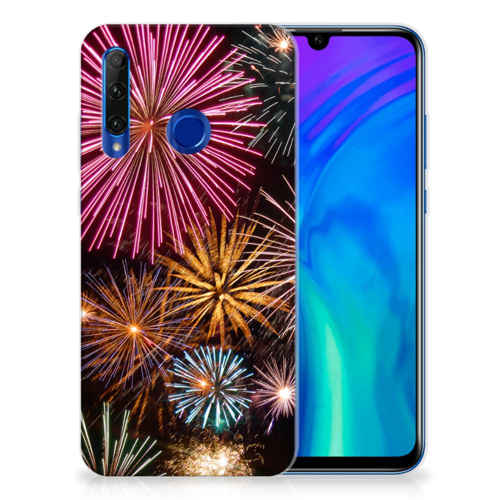 Honor 20 Lite Silicone Back Cover Vuurwerk