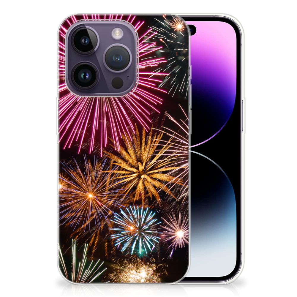 Apple iPhone 14 Pro Silicone Back Cover Vuurwerk