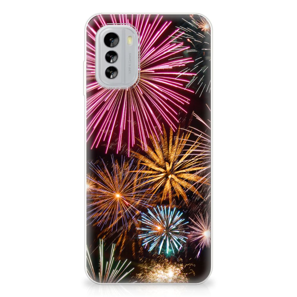 Nokia G60 Silicone Back Cover Vuurwerk