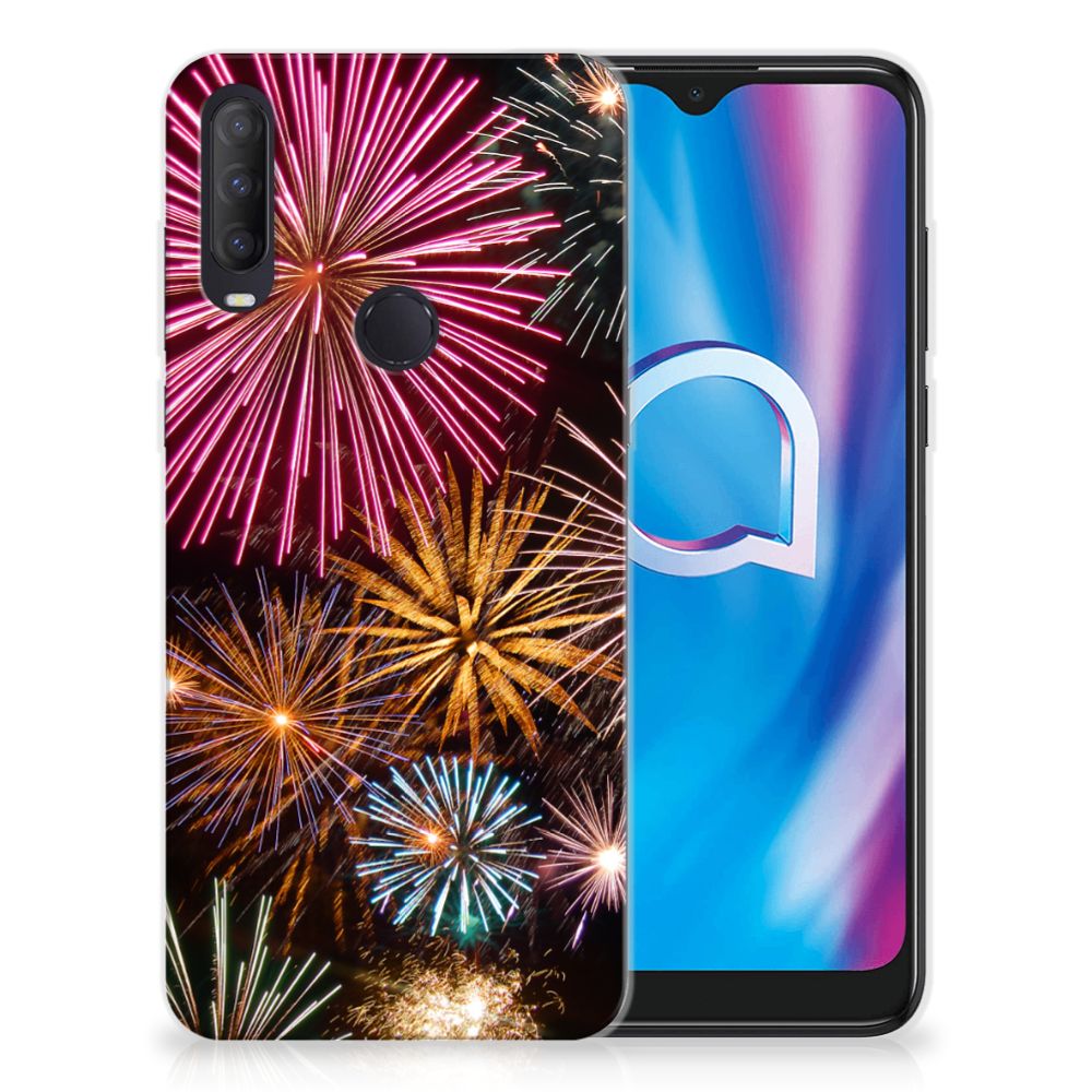 Alcatel 1S (2020) Silicone Back Cover Vuurwerk