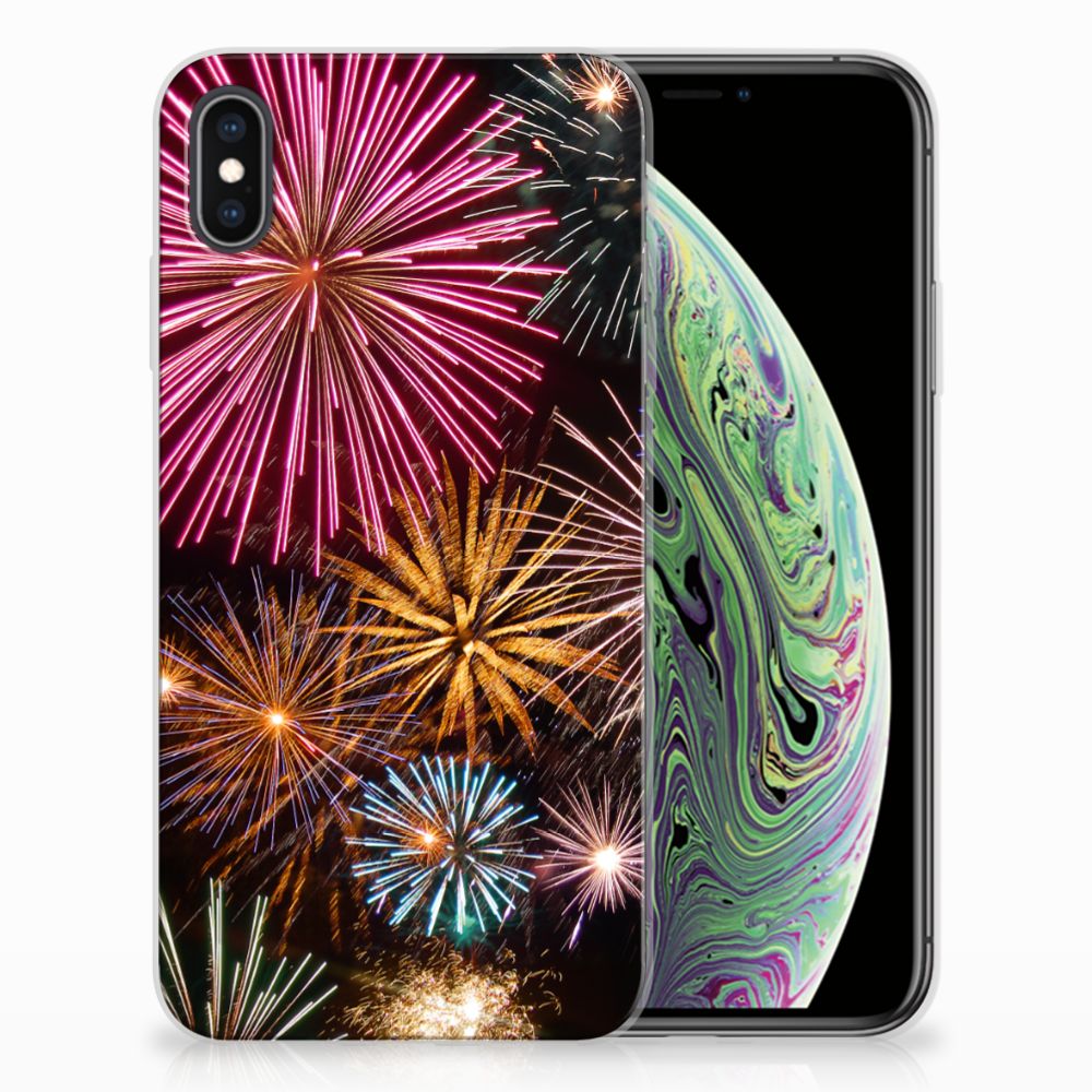 Apple iPhone Xs Max Silicone Back Cover Vuurwerk