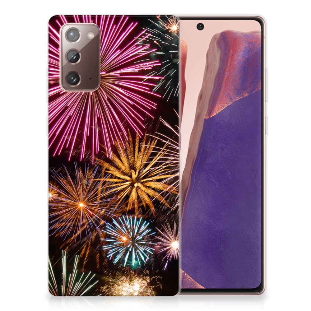 Samsung Note 20 Silicone Back Cover Vuurwerk