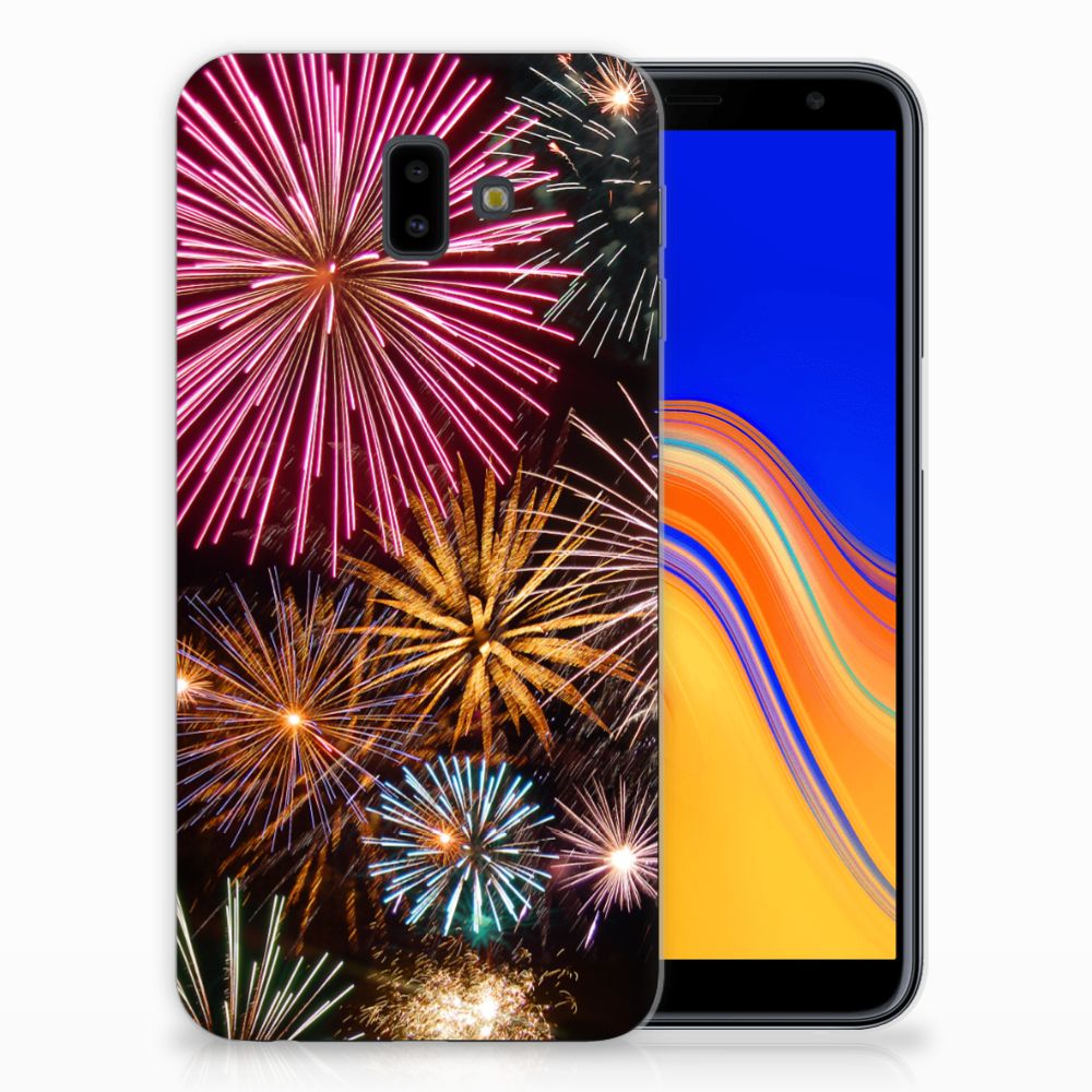 Samsung Galaxy J6 Plus (2018) Silicone Back Cover Vuurwerk
