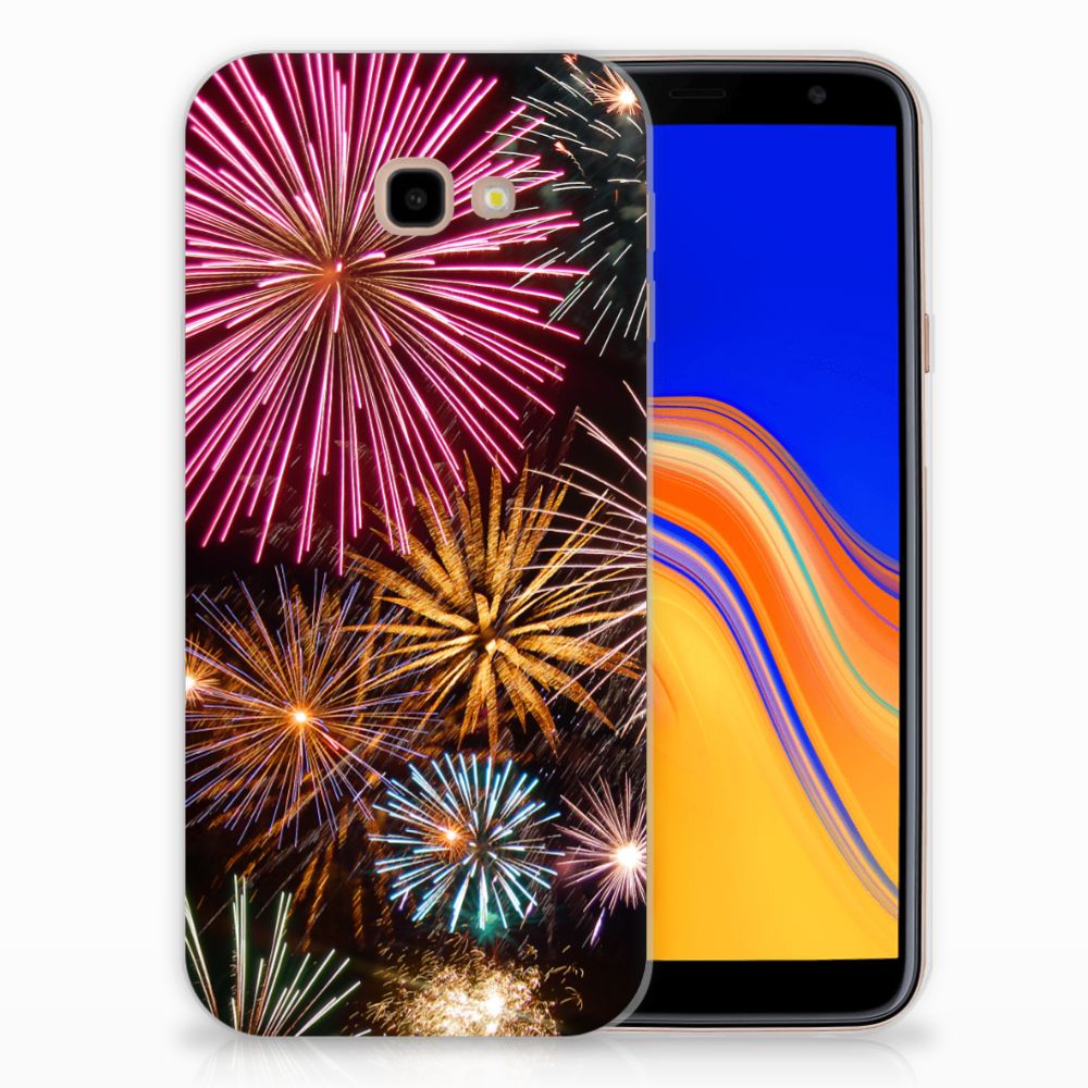 Samsung Galaxy J4 Plus (2018) Silicone Back Cover Vuurwerk