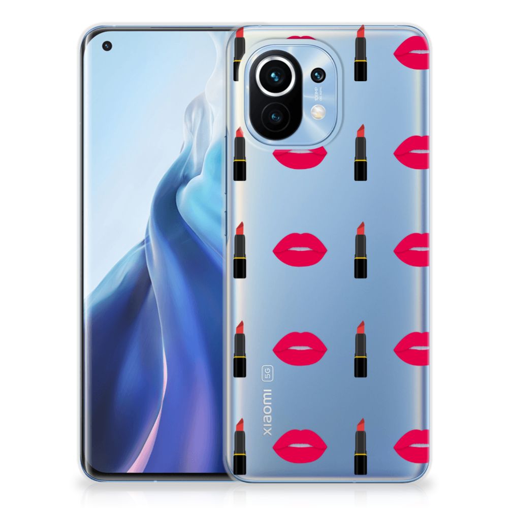 Xiaomi Mi 11 TPU bumper Lipstick Kiss