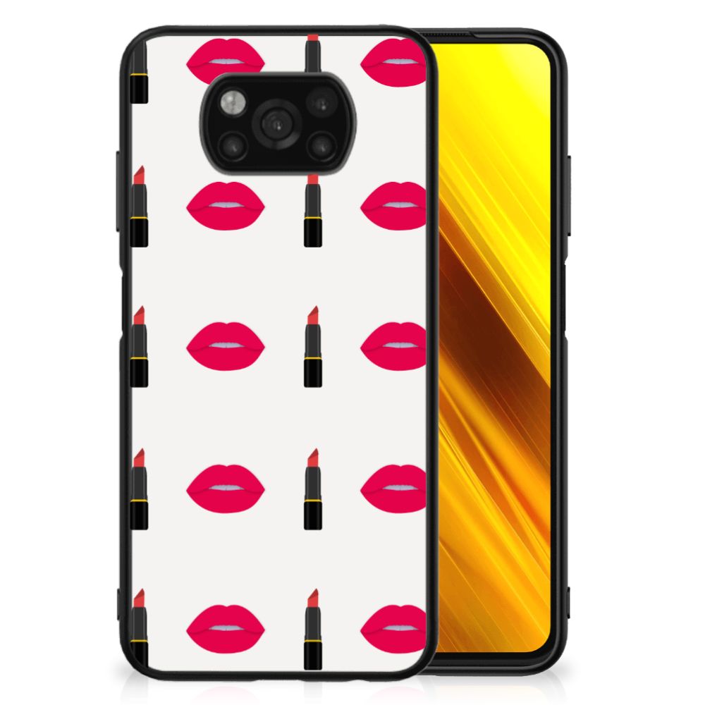 Xiaomi Poco X3 | X3 Pro Back Case Lipstick Kiss