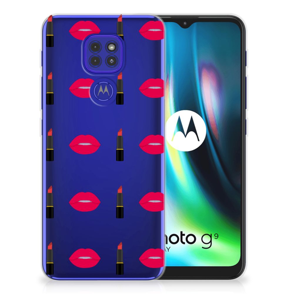 Motorola Moto G9 Play | E7 Plus TPU bumper Lipstick Kiss