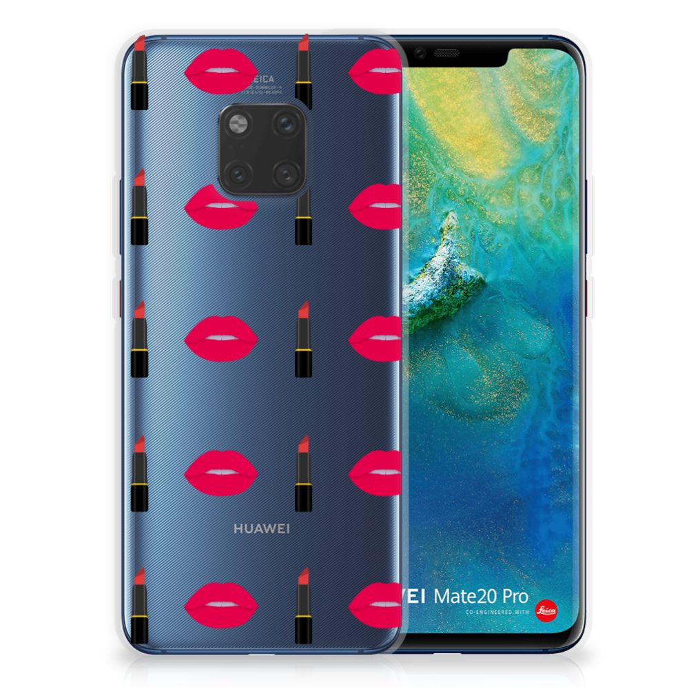 Huawei Mate 20 Pro TPU bumper Lipstick Kiss