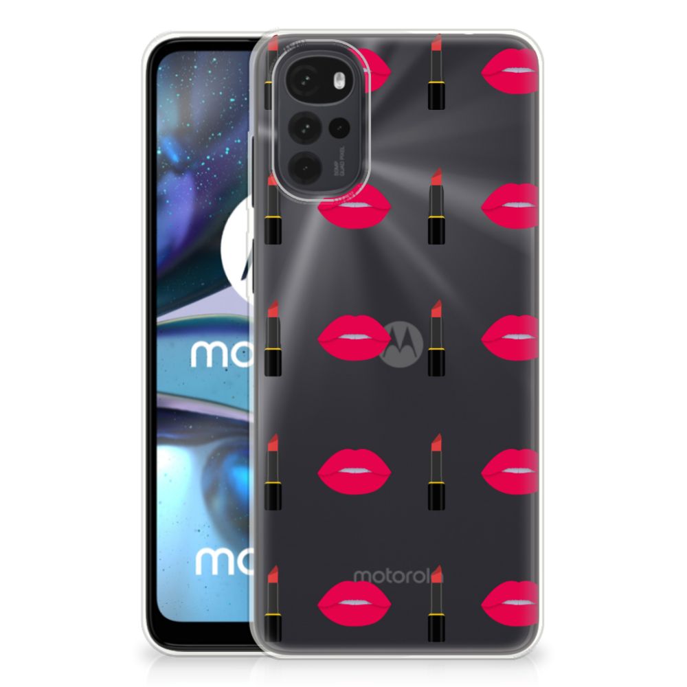 Motorola Moto G22 TPU bumper Lipstick Kiss