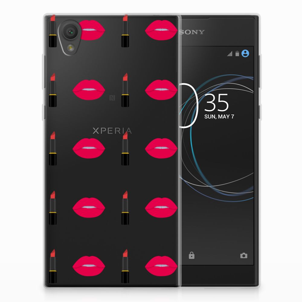 Sony Xperia L1 TPU bumper Lipstick Kiss