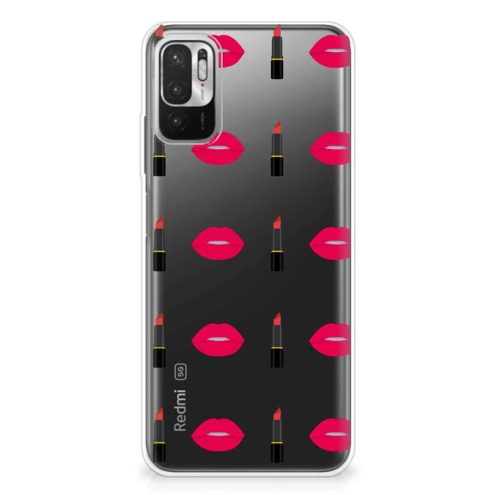 Xiaomi Redmi Note 10/10T 5G | Poco M3 Pro TPU bumper Lipstick Kiss